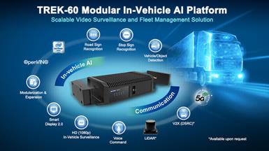 Advantech Launches TREK-60 Modular In-Vehicle AI Platform for Scalable Surveillance and Fleet Management